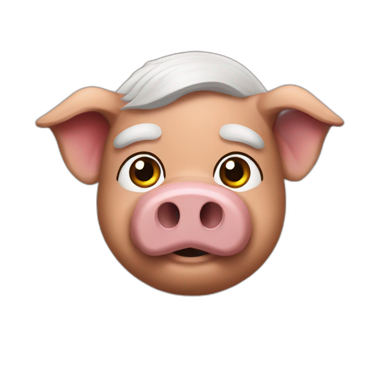 pig-head-pricident-ranil-emoji