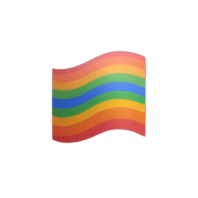 lesbian pride flag-emoji