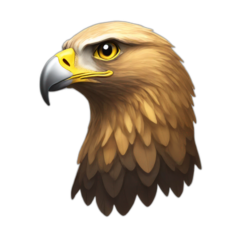 a-golden-eagle-emoji