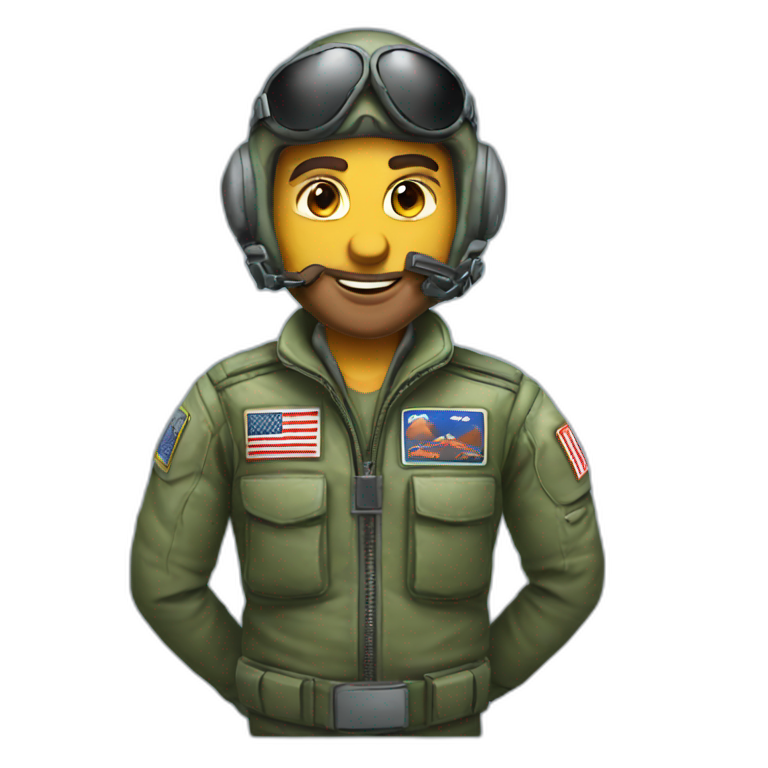 fighter-jet-pilot,-just-head-emoji