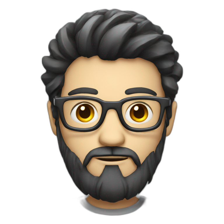 a-dark-haired-bearded-nerd-robot-emoji