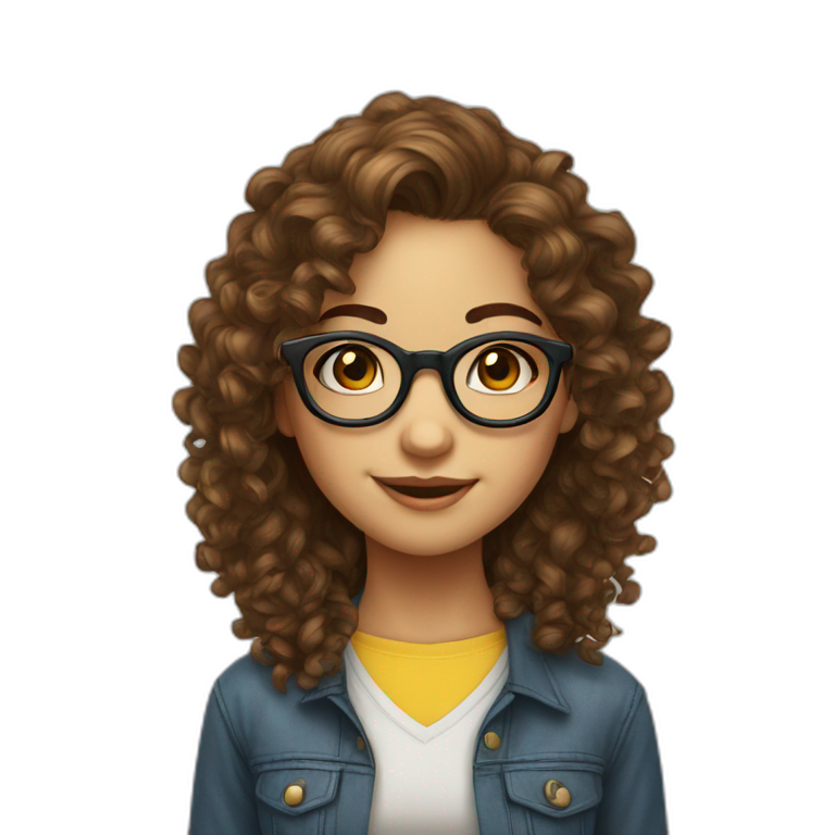 cute-long-curly-hair-girl-with-glasses-nerd-emoji