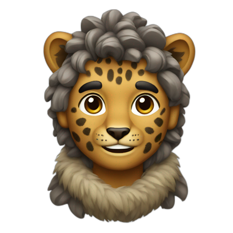 mountain-leopard-man-emoji