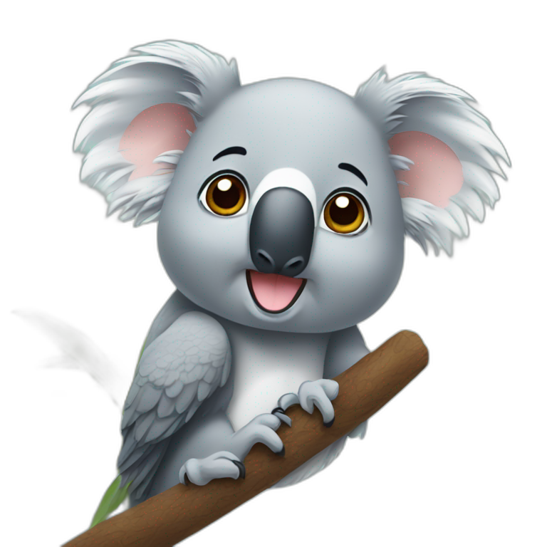 a-koala-with-a-pigeon-beak-emoji