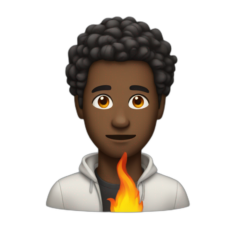a-calm-black-man-with-his-hair-on-fire-emoji
