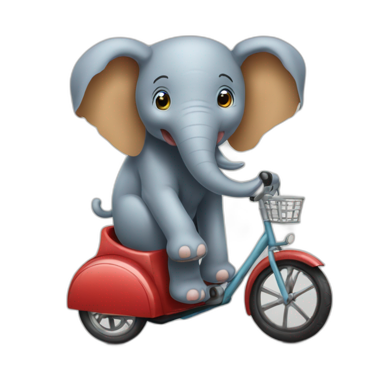 elefante-con-il-tutù-su-un-triciclo-emoji