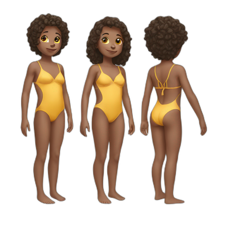 children-swimsuit-without-body-emoji