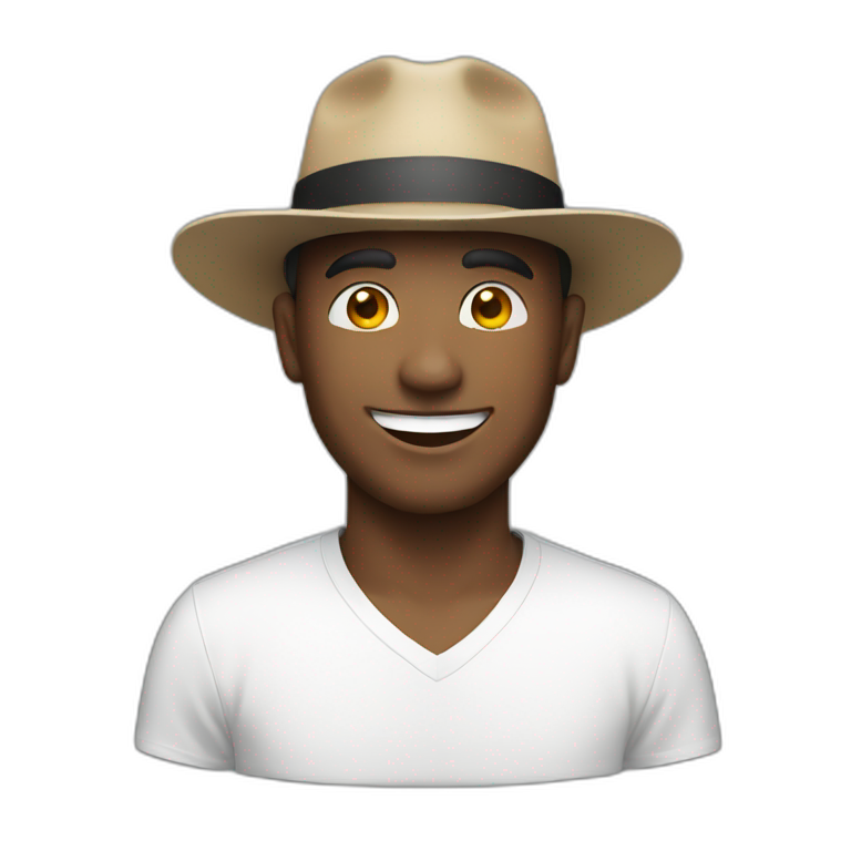 a-white-man-wearing-a-hat-and-smiling-emoji