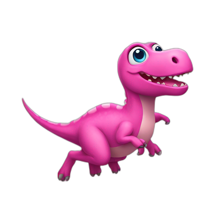 flying-pink-dinosaur-emoji