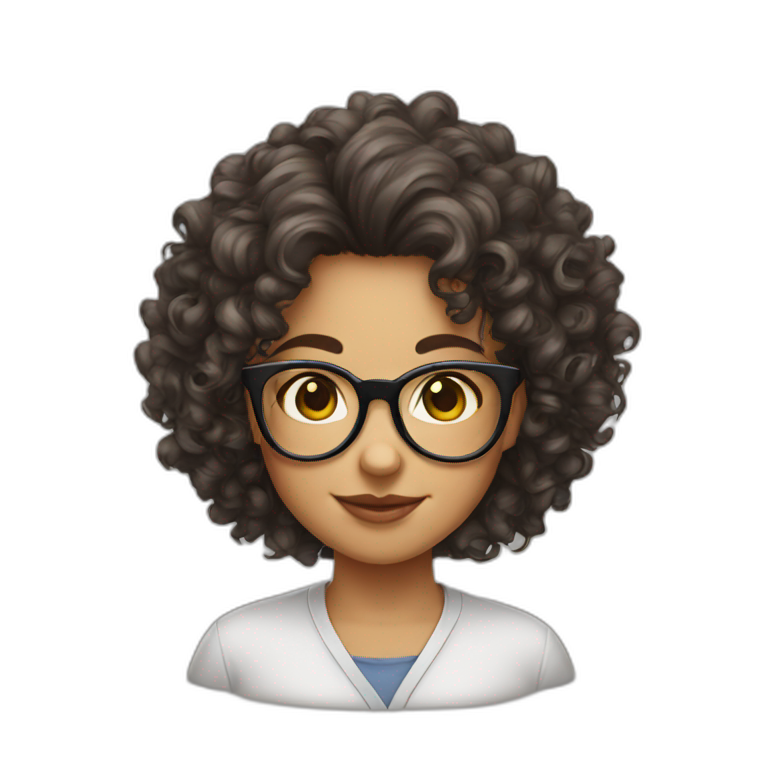 cute-curly-hair-girl-with-glasses-nerd-emoji
