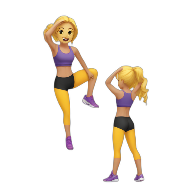 mujer-gym-emoji