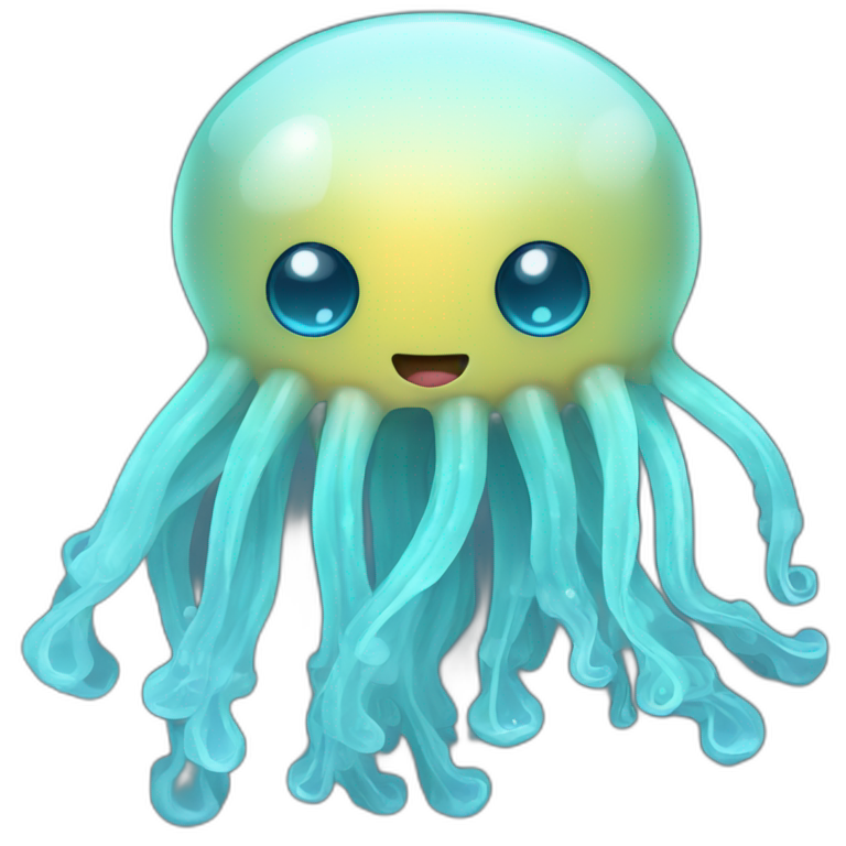 a-couple-of-light-blue-jellyfish-emoji