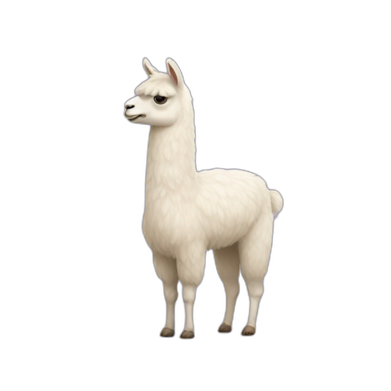 sign-that-says-thanks-for-the-llama-emoji