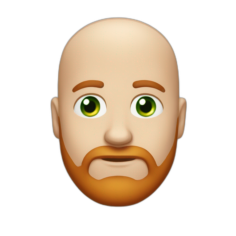 bald-white-male-with-dark-brown-eyebrows-and-green-eyes-and-red-beard-and-diamond-stud-earrings-emoji