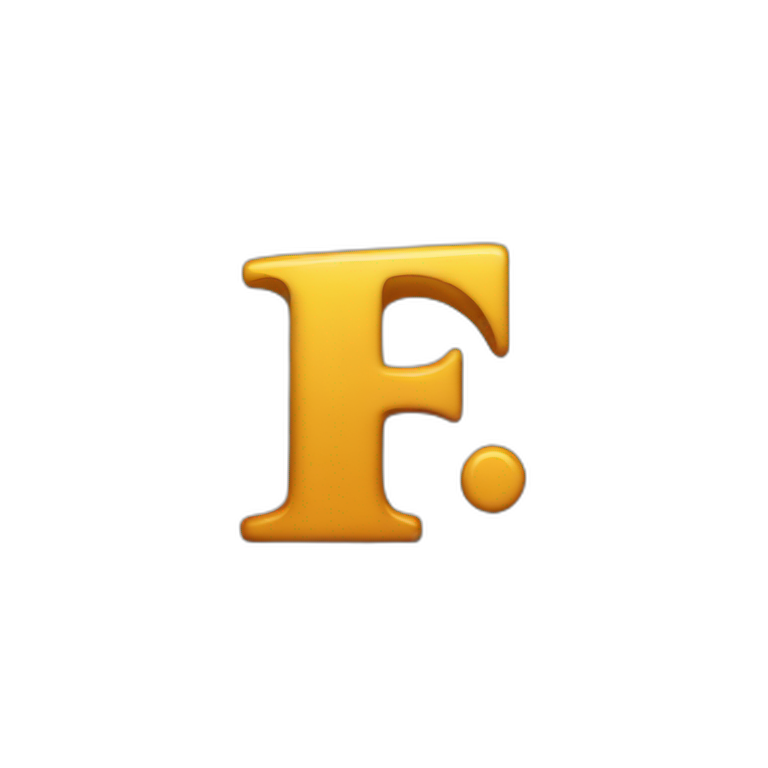 Letter F-emoji